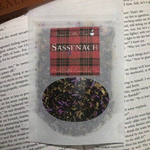 Sassenach Outlander Inspired Bookish Tea | Jamie Fraser, Claire, Scotland, Scottish, Thistle,  Lallybroch, Christmas stocking stuffer