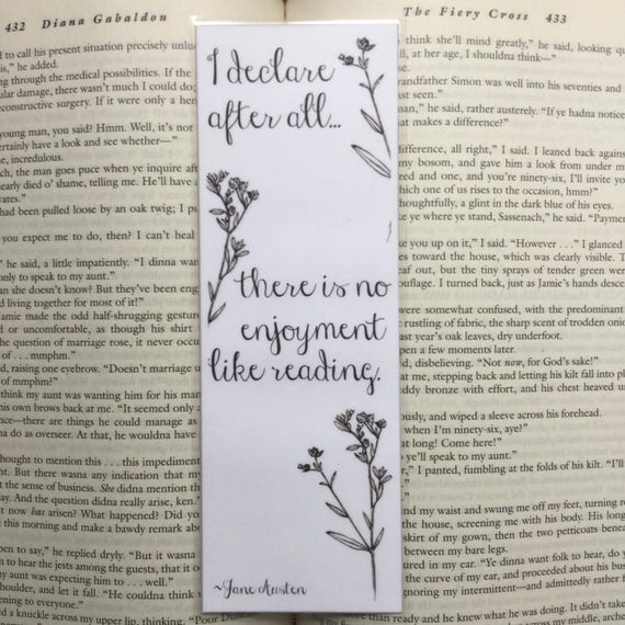 Pride and Prejudice Quote Bookmark Pride and Prejudice Quote Bookmark