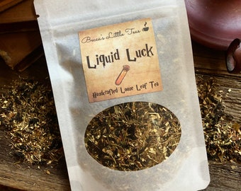 Liquid Luck Inspired Tea | Bookish Wizard Inspired tea, Magical, Gift Ideas, Liquid Luck, Potion, Gold