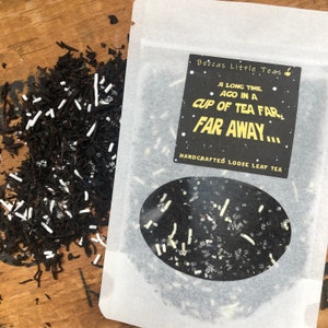Star Wars Inspired Tea | Jedi, Darth Vader, Yoda, Christmas gift stocking stuffer, Birthday gift, bookish, Far far away