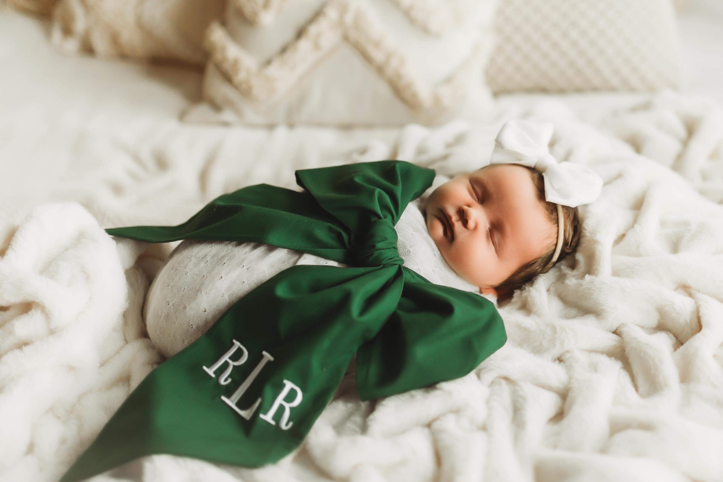 Infant Baby Swaddle Bow