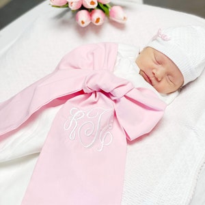 Infant Baby Swaddle Bow