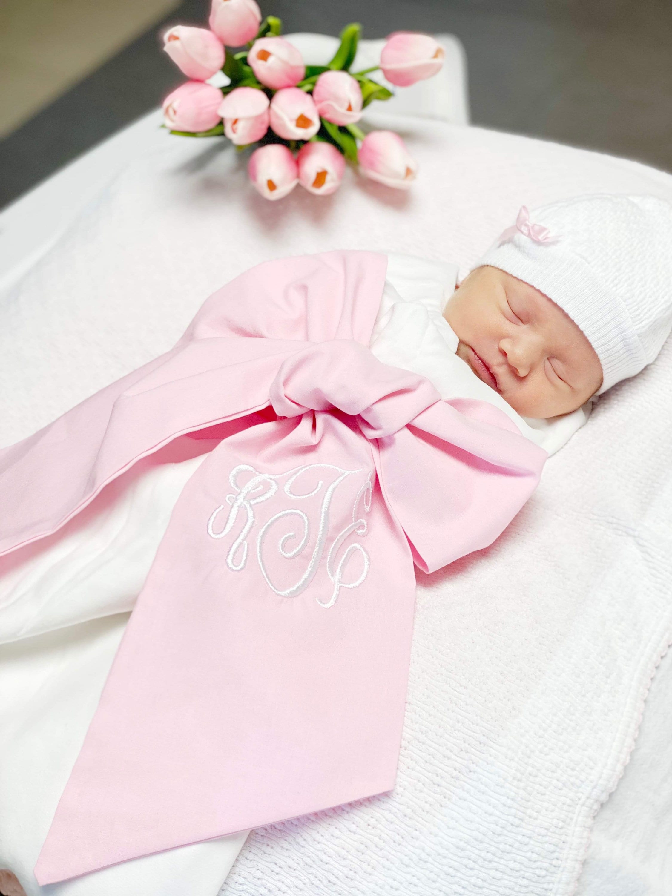 Tbbc bow swaddle sale