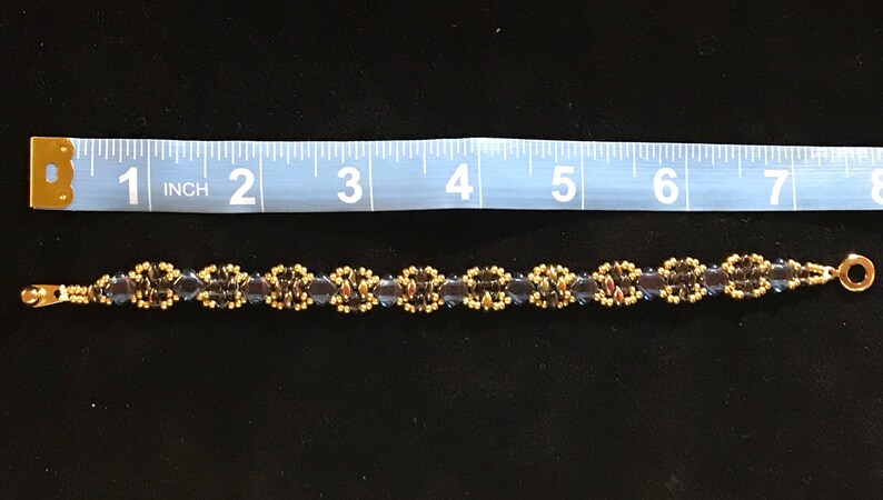 Tanzanite Color Silky Bead Stacking Bracelet