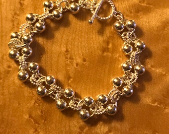 Sterling Silver Chainmaille Bracelet