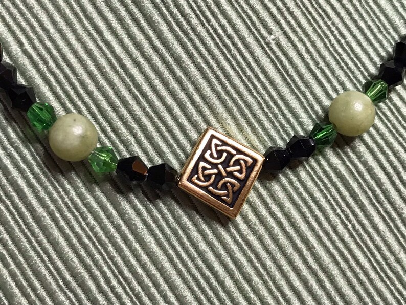 Perles En Cœur Avec Drapeau Irlandais - Breloques En Acier Inoxydable Pour Bracelets Et Bijoux