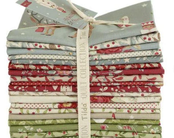 Tilda Merry Little Christmas Fat Quarter Bundle - Etsy