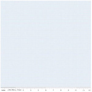Boy Blue Micro Gingham by Riley Blake Designs - 1/2 yard