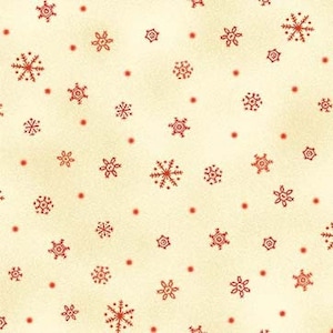 Der Zauber der Jahreszeit aus der Vintage Weihnachtskollektion von Michael Miller Fabrics -- 1/2 Meter