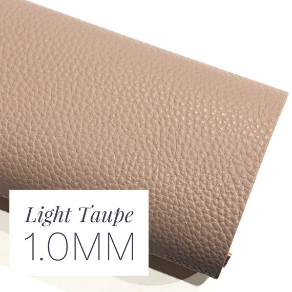 Light Taupe Leatherette Sheet A4 PU Leather Thick 1.0mm Il_570xn