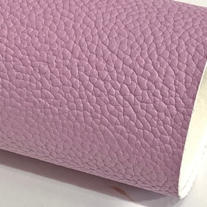 Lilac Purple Faux Leatherette Thick 1.2mm