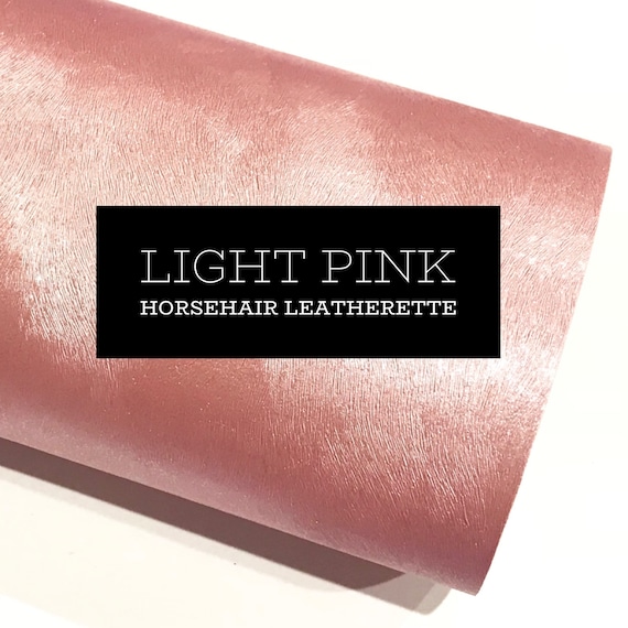 Light Pink Horse Hair Faux Leatherette Il_570xn