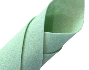 Celadon Merino Wool Felt 1mm A4 Sheet - No. 41- Pure Wool Felt - Australian Merino Wool