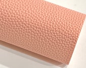 Salmon Pink 0.8mm Faux Leatherette Sheet- Great for 19mm and 23mm Button Earrings Il_170x135
