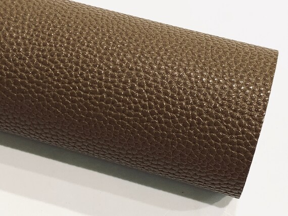 Choc Pudding 0.8mm Faux Leatherette Sheet- Great for 19mm and 23mm Button Earrings Il_570xn