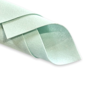 Soft Cyan 100% Merino Wollfilz Nr. 80