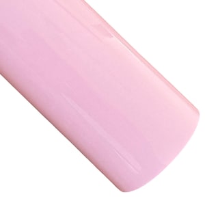 Baby Pink Patent Leather A4 Sheet Glossy Smooth PU Leatherette Pastel Pink Patent