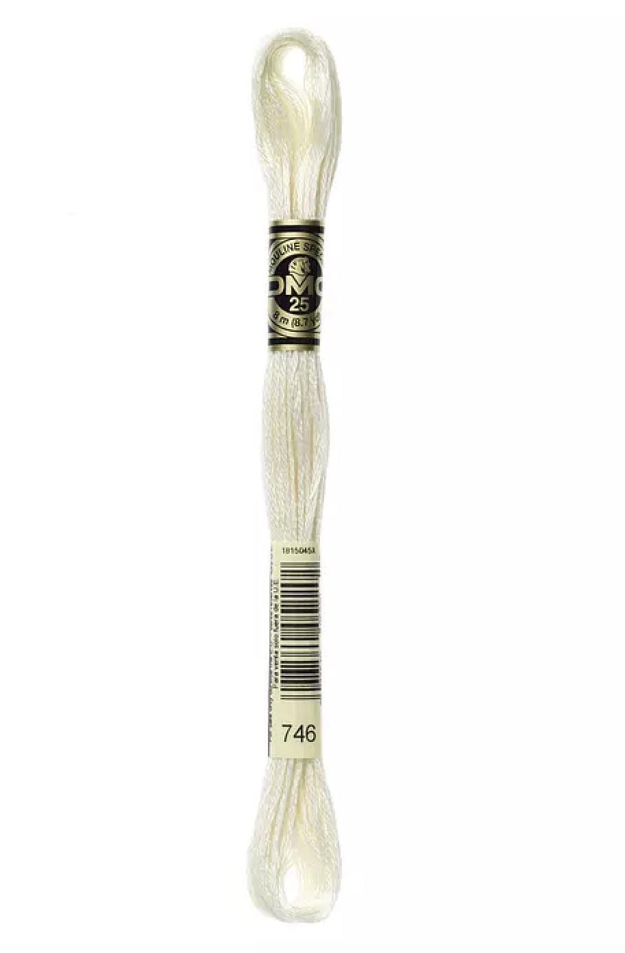 DMC Stranded Cotton Threads No. 746 Pearlescent Vanilla - DMC