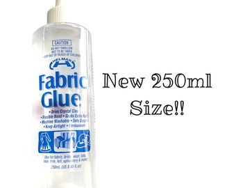 Helmar Fabric Glue Clear 250ml (road freight only, no express post, Australians Customers only)