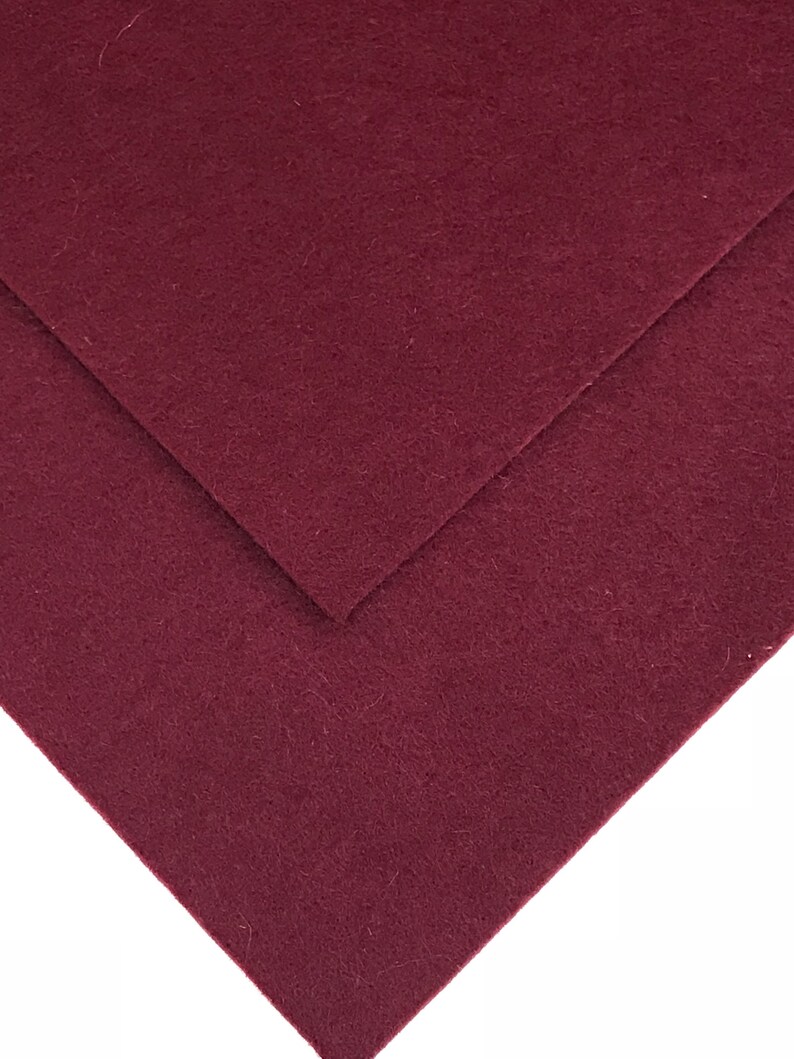 1mm Marone Merino Wool Felt 8 X 11 Sheet No. 24 Etsy Australia