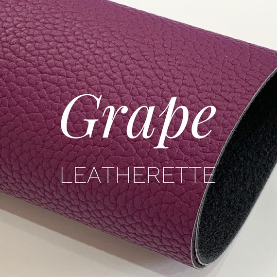 Grape Leatherette Fabric Sheet 1.2mm thick Il_570xn