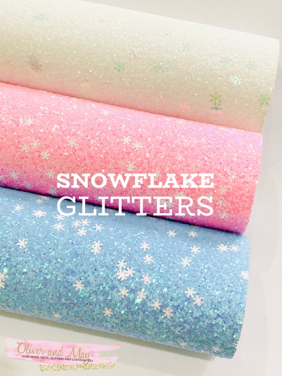 Snowflake Christmas Chunky Glitters - Choice of three colours Il_570xn