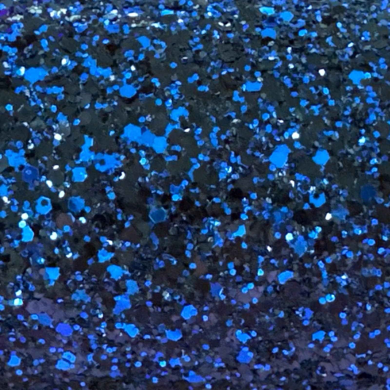 Midnight Blue Chunky Glitter Leather - Navy and Black Mixed  display picture 1