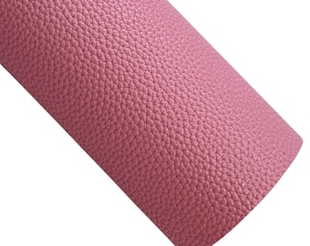 Dusty Pink Faux Leather Sheet for Bows and Earrings