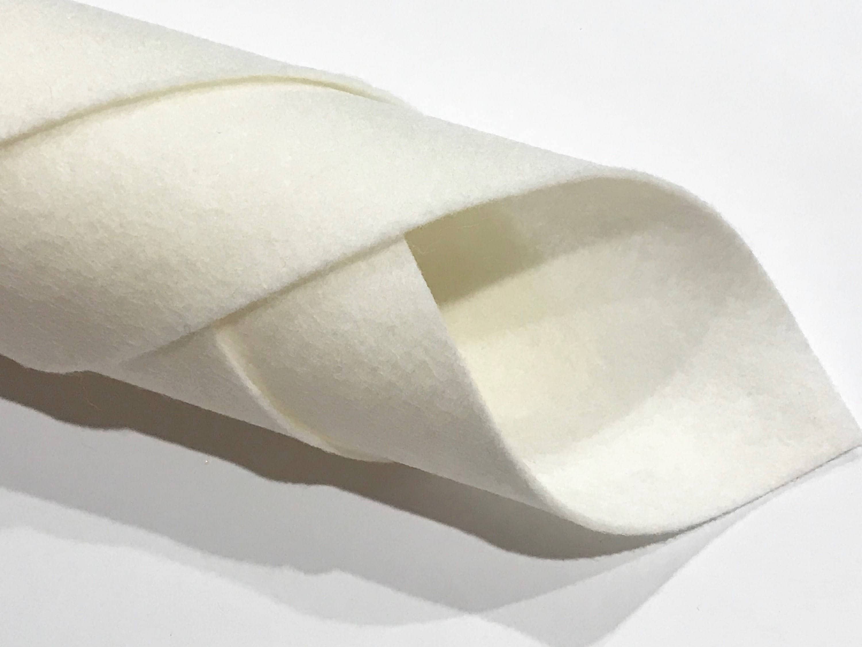 Wool Felt by the Metre 1mm White Merino Pure Wool Felt No. Etsy Australia