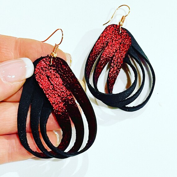 Twisted Loops Earrings or Pendant Steel Rule Combo Die - Pair combo 2" Il_570xn