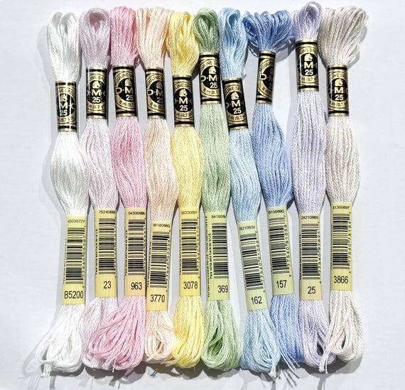 DMC Stranded Cotton Threads No. 746 Pearlescent Vanilla - DMC