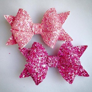 Plastic Hairbow Templates Glitter Glitter on the Wall Bow Templates