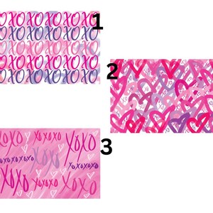 Disposable Valentine&#39;s Day Placemat / Disposable Heart Placemats / Valentine&#39;s Day Placemats / Valentine&#39;s Day Disposable Placemats /