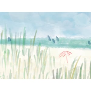 Paper Placemat Pad / Paper Placemat / Easter Paper Placemat / Easter Paper Placemat Pad / Beach Paper Placemat / Disposable Paper Placemat