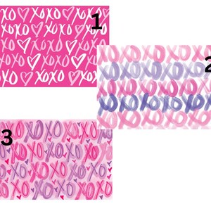Disposable Valentine&#39;s Day Placemat / Disposable Heart Placemats / Valentine&#39;s Day Placemats / Valentine&#39;s Day Disposable Placemats /