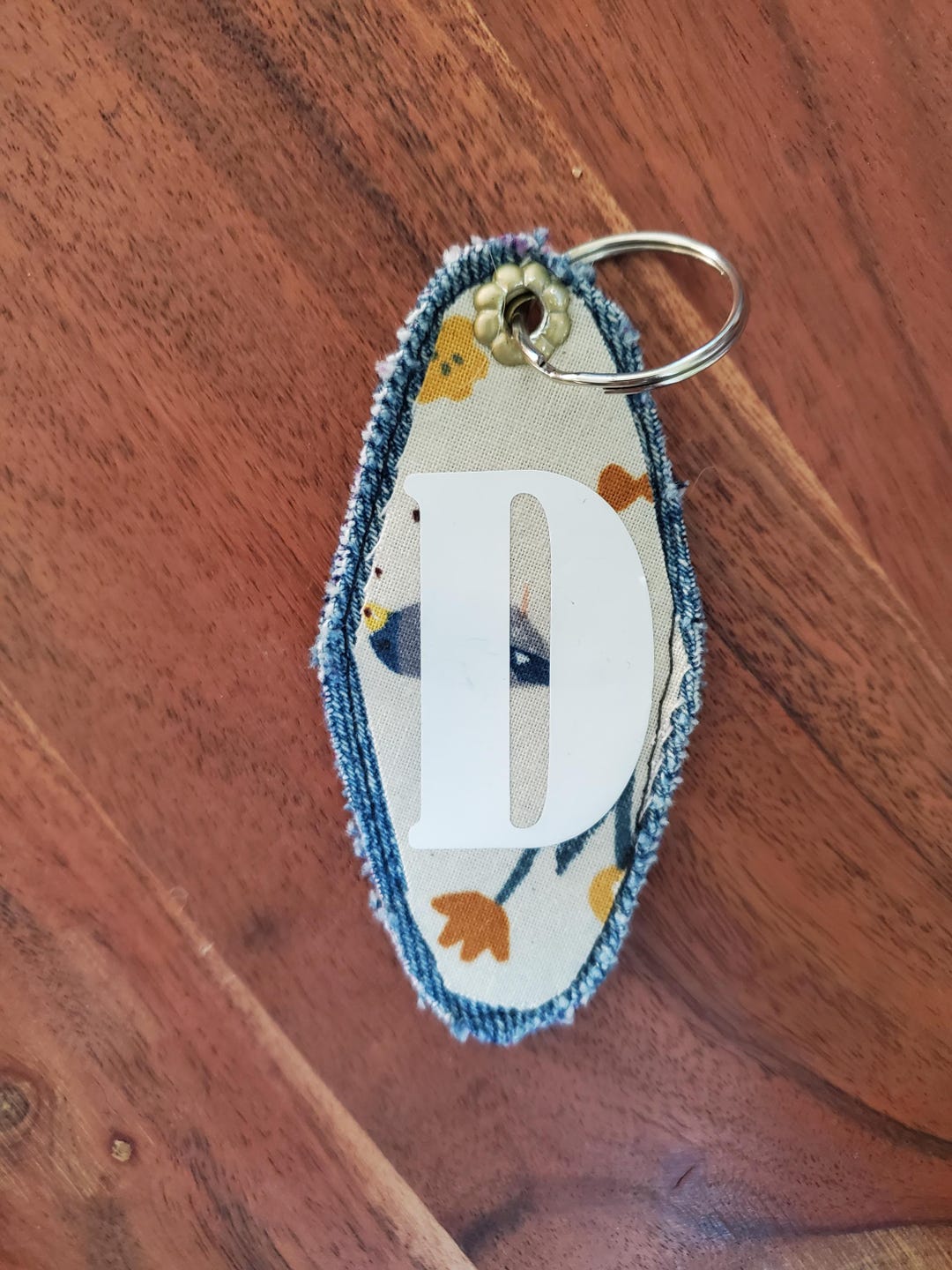Key Chain: Letter D - Etsy
