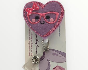 Valentines badge reel- valentines day badge reel- heart badge reel- valentine reel-valentine badge-valentine day gift- valentine nurse gift