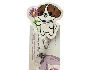 Spring badge reel- dog badge reel- badge reel- summer badge reel-badge reel