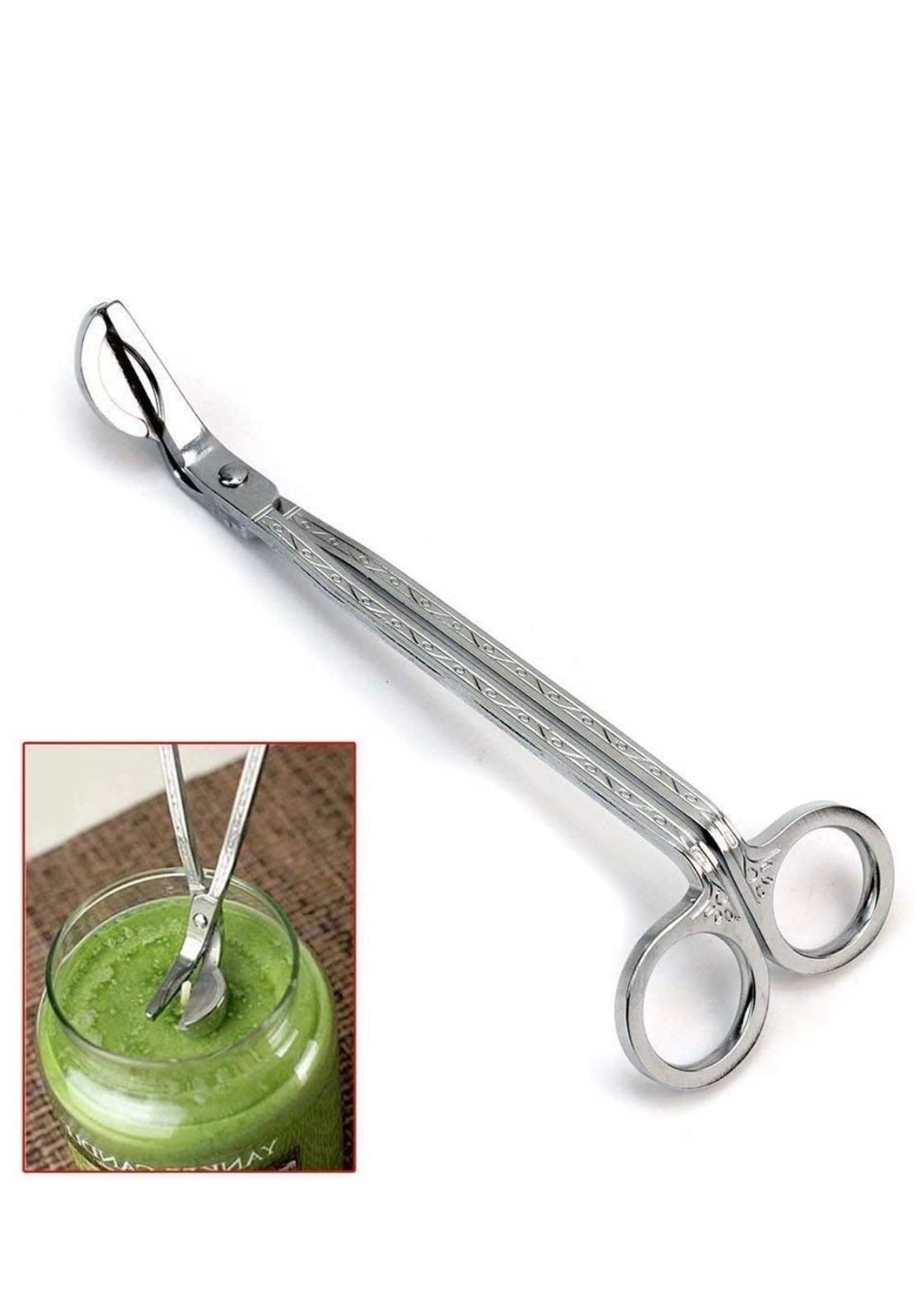 Wick Trimmer, Candle Scissors. Candle Wick Trimmer Cuts Wicks in Large Deep  & Mason Jar Candles 