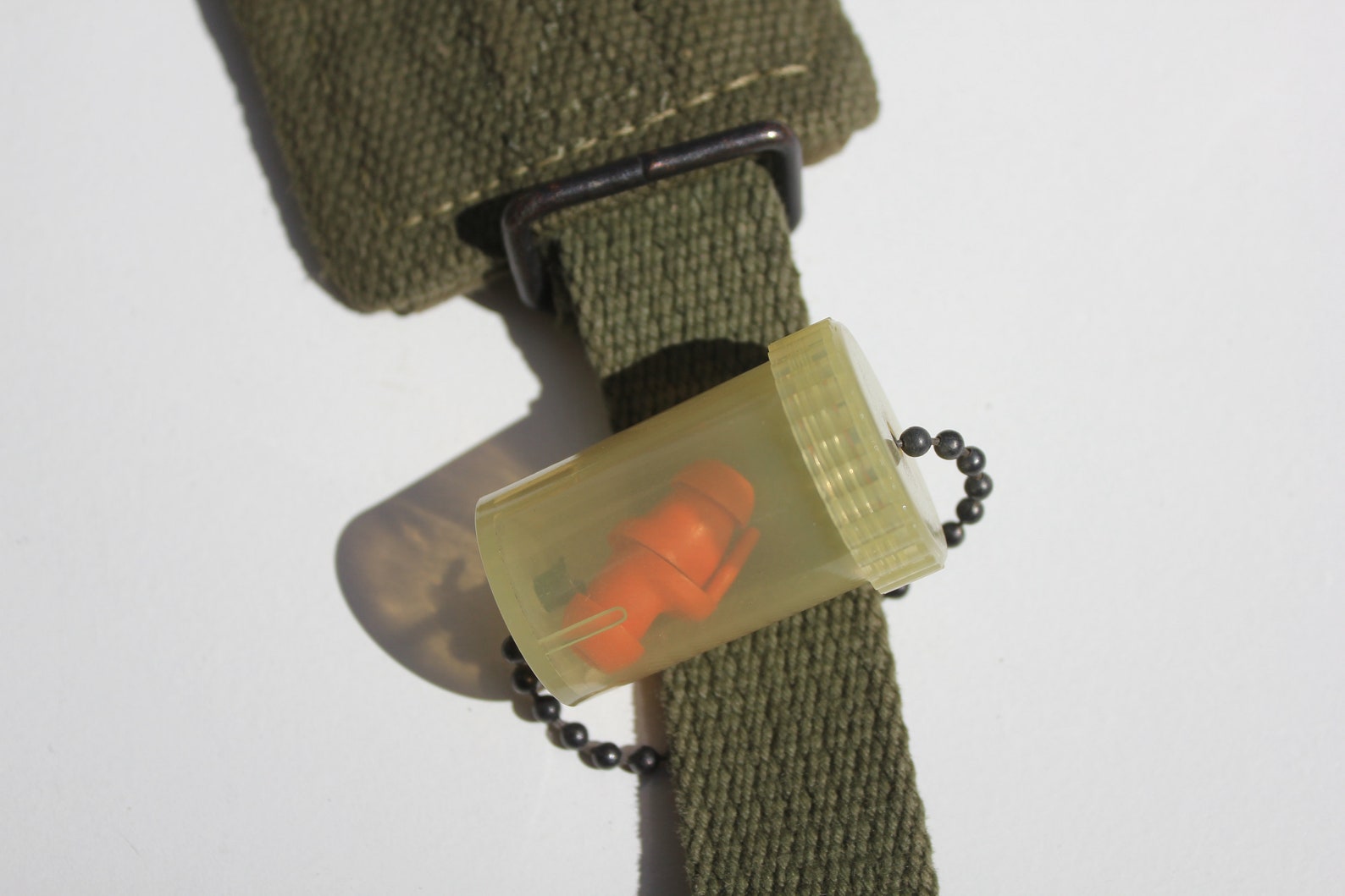 Vintage Vietnam War Era Ear Protection Case with Plugs US Army Etsy