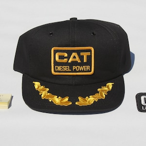 Reproduction Spunkmeyer CAT DIESEL POWER hat from the movie Aliens &quot;Screen Accurate&quot; 1990s Caterpillar Hat (Lift Trucks)