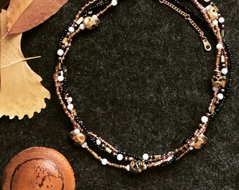 Skull-fully Done For Choker Style Necklace