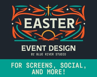 Custom Easter Church Event Design