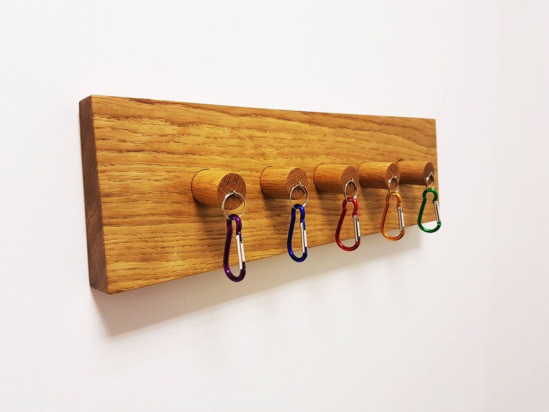Peg Board Key Holder Etsy