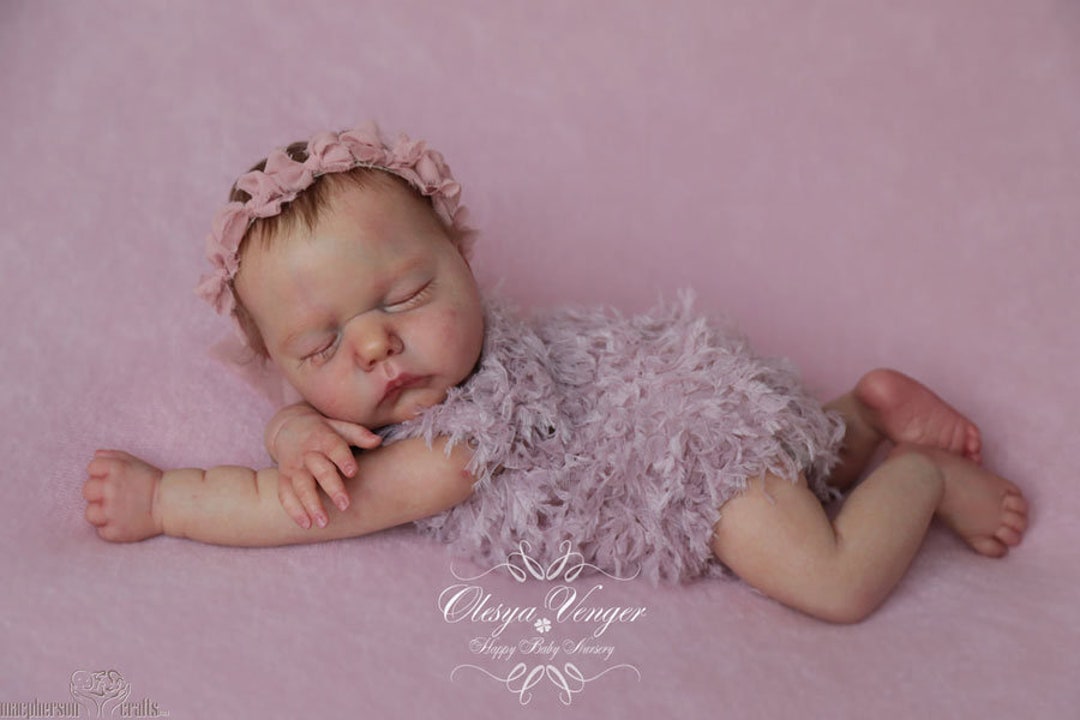 Reborn Baby WILLA by Jackie Joly, 19.5 Inches With Full Limbs
