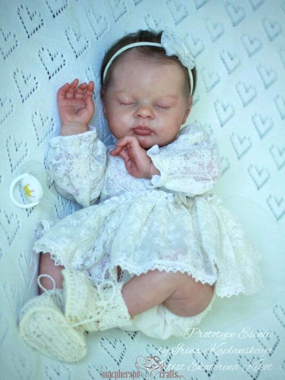 Reborn Baby ESENIA by Irina Kaplanskaya, 19 Inches, Girl or Boy