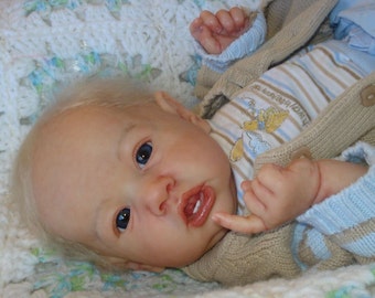 Reborn Baby Saskia by Bonnie Brown Girl or Boy Newborn Doll