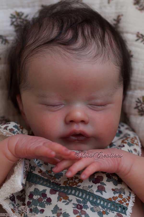 Reborn Baby Primrose Asleep by Laura Lee Eagles, 18 Inches, Full