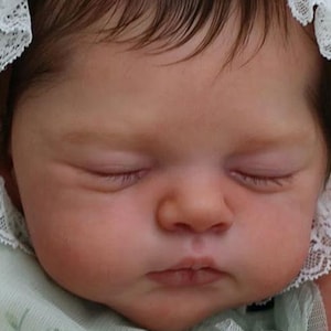 Reborn Baby Irys by Joanna Kazmierczak, Boy or Girl Doll. 20 inches with full limbs, with COA 82 of 940 Custom made