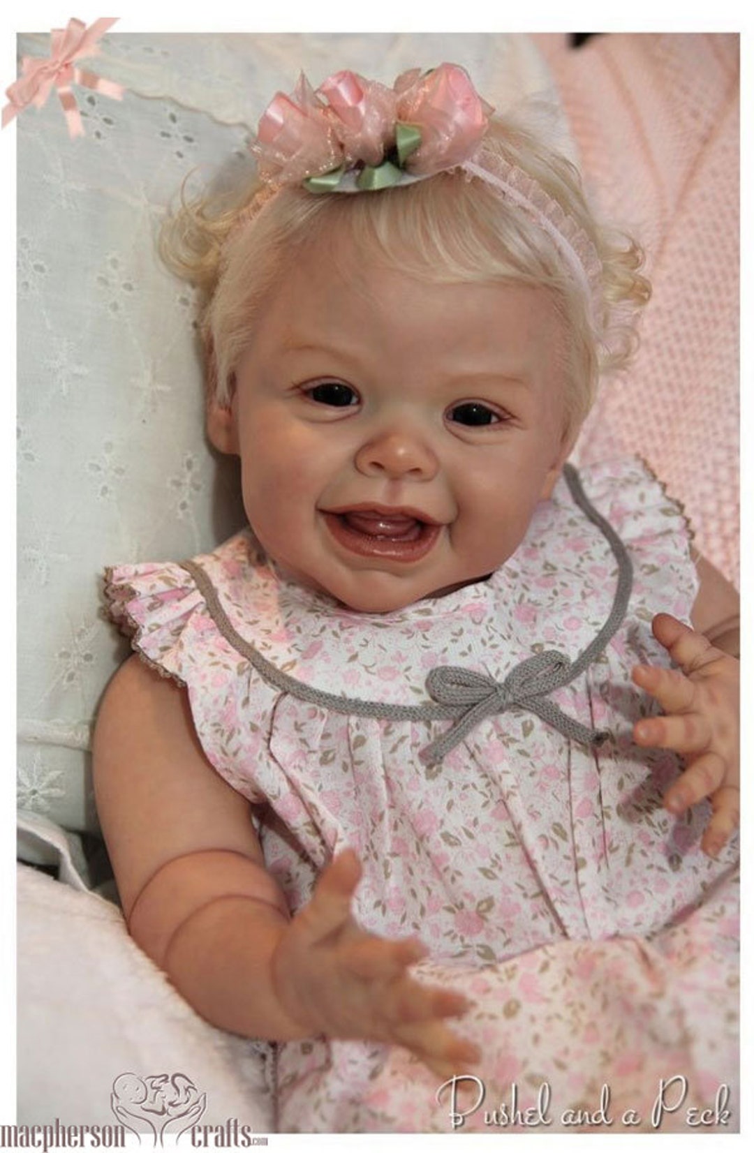 Buy Reborn Baby Harper by Andrea Arcello, 20 Inches With Full